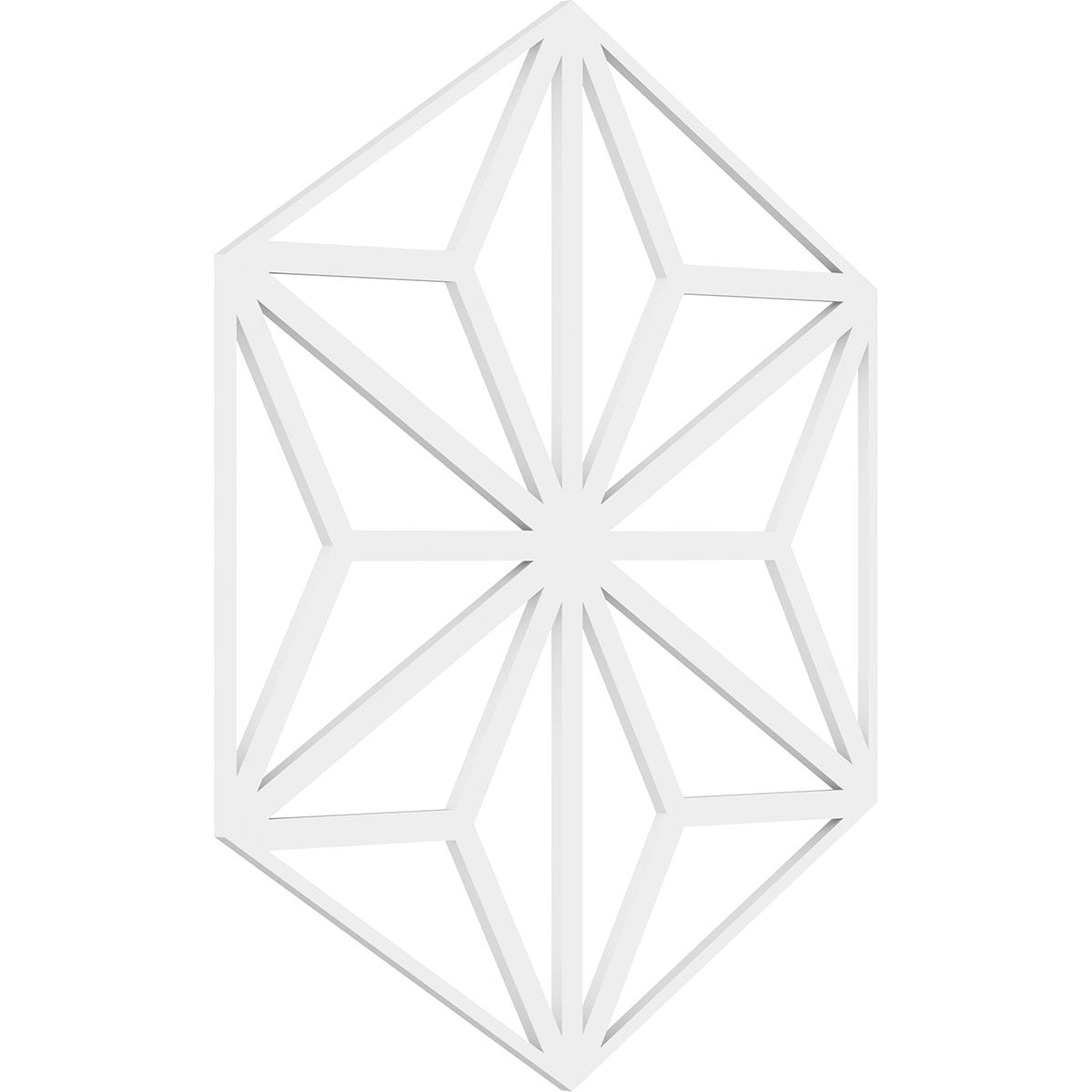 Large Hampton Decorative Fretwork Wall Panels in Architectural Grade PVC