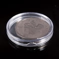 thumbnail image 5 of 10Pcs Clear Coin Capsules Plastic Box Coin Protector Gasket Coin Holder Case Storage Organizer Great Coin Cases 18mm-50mm 24mm, 5 of 6