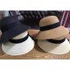 thumbnail image 3 of Sombrero de mujer plegable negro, sombrero de verano, sombrero de sol de ala ancha, correa para la barbilla Rojo Verde, 3 of 5