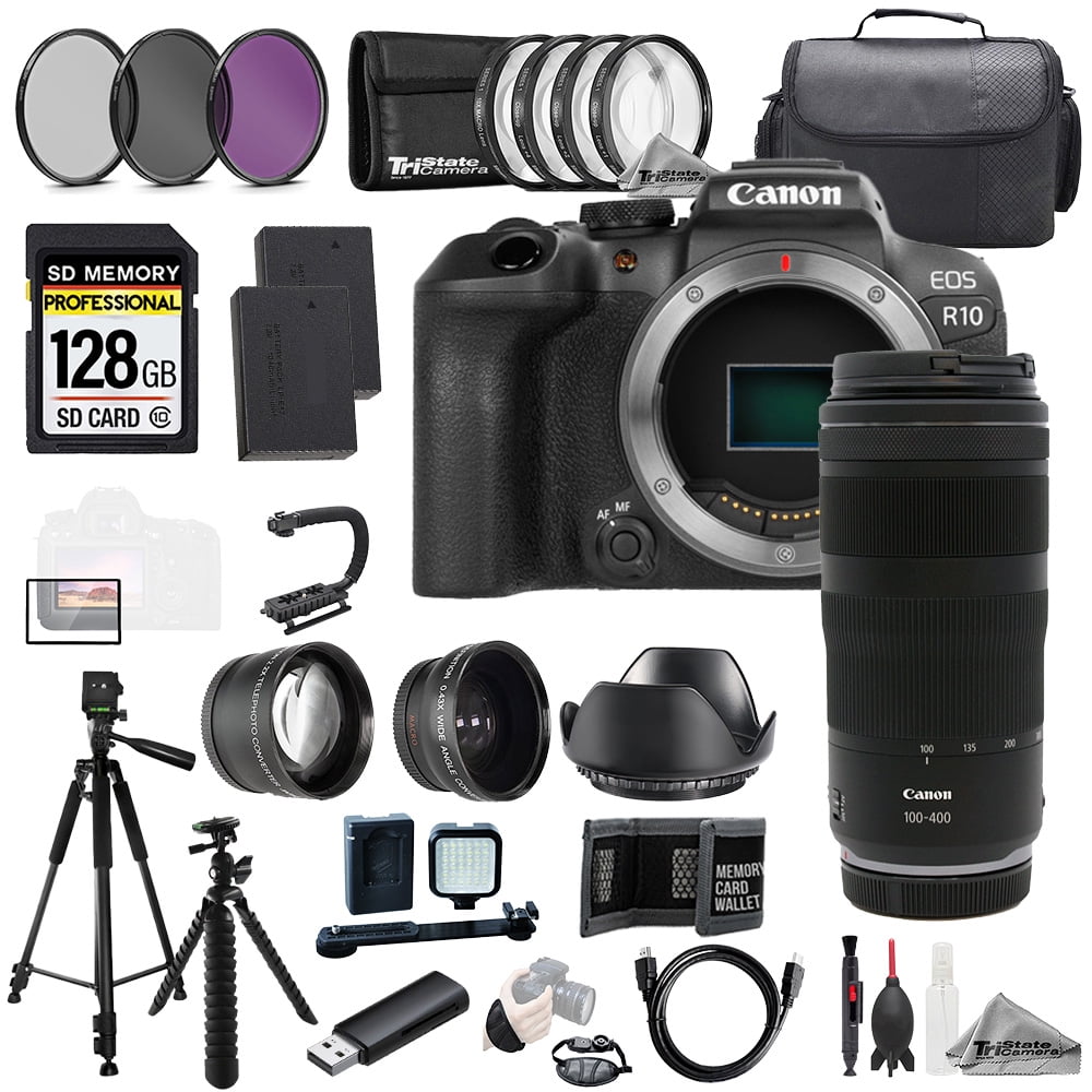 Canon EOS R7 Camera + RF 100-400mm f/5.6-8 IS USM Lens +32GB +