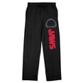 thumbnail image 4 of Jaws Movie Title Logo Men's Black Sleep Pants-Medium, 4 of 7