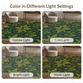 thumbnail image 7 of ODIKA Golf Koi Clusters Overlapping Plant Botanical Motifs Mossy Shaped Non-Slip Chair-Friendly for Home Office, Gaming Room, Under Desk, 7 of 7