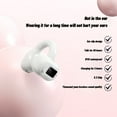 thumbnail image 4 of Latrodar Ear-Clip Headphones Bluetooth 5.3 Open Ear Clip Budget-Friendly h Headset For Travel White Home Tools, 4 of 5