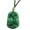 Boar, variant on Men's Created-Jade Vintage 12 Chinese Zodiac Signet Pendant Horoscope Animal Sign Necklace with Adjustable 6 Word Mantra Bead Chain Horse