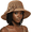 Brown, variant on 2026 NEW Women’s Foldable Straw Sun Hat with Bow, Wide Brim Floppy Beach Hat, Breathable Woven Summer Travel Bucket Hat, BEIGE
