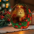 thumbnail image 5 of Hometravel Santa Claus Bubble Bath Night Light, Decorative Indoor Christmas Decor for Bedroom, Tabletop Seasonal Display with Festive Design, Holiday Glow, 5 of 9