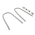 thumbnail image 1 of 44in Radiator Hose Kit Stainless Steel Efficient Cooling Flexible Rustproof Universal Fit Coolant Water Hose Kit with Cap Clamp, 1 of 7