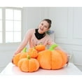 Halloween Pumpkin Plush Toy Cute Stuffed Doll Back Cushion Throw Pillow