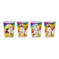 thumbnail image 3 of Juego de minivasos Silver Buffalo Golden Girls Rainbow Grid, paquete de 4, 3 of 8