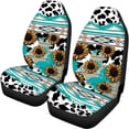 thumbnail image 5 of Pzuqiu Sunflower Cow Print Seat Protectors Breathable, for Car Seats SUV Seats Sedan Seats Suitable for Cars Trucks, 5 of 10