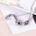 thumbnail image 2 of Cremation Urn Necklace for Ashes Fish Hook Urn Necklace for Ash Fishing Hook Urn Necklace for Women Men Heart-Shape Memorial Pendant for Dad & Mom & Daughter & Grandma & Husband & Wife & Daughter, 2 of 7