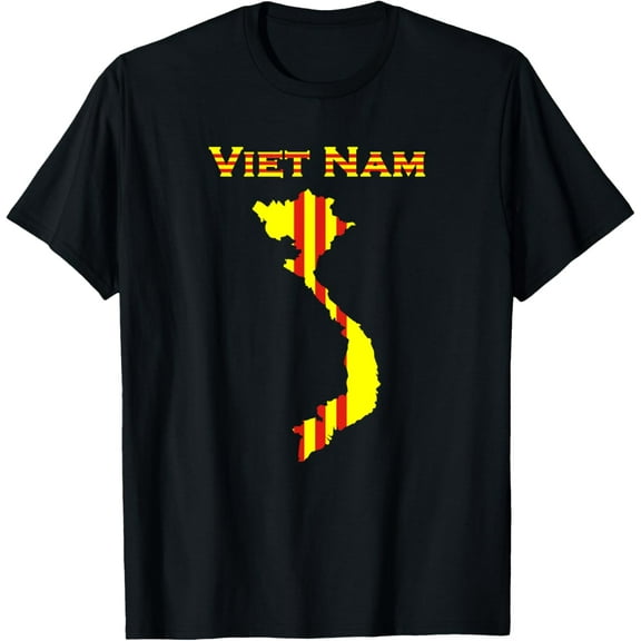 Vietnamese VNCH Flag Viet Nam Cong Hoa Ban Do Vietnam T-Shirt