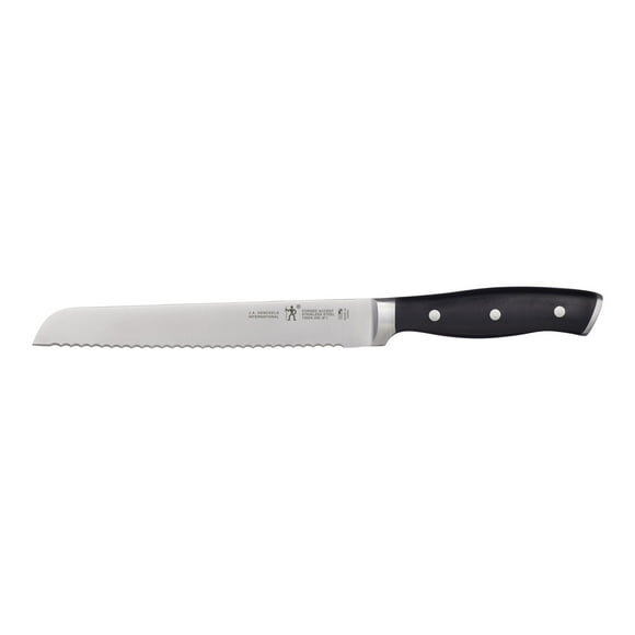 HENCKELS Forged Accent 8 inch Bread Knife, Black