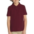 thumbnail image 6 of Real School Unisex School Uniform Short Sleeve Pique Polo Shirt, Sizes XS-XL, 6 of 6