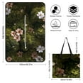 thumbnail image 2 of Delicate Flowers Mossy Green Background Outdoor Picnic Blanket, Foldable Waterproof Beach Mat, Portable Beach Blanket for Beach Camping, Hiking, Family Concerts, 2 of 8