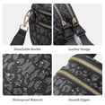 thumbnail image 5 of MEXS Bum Bag for Women Crossbody Bags Fanny Packs Sling Belt Purse Waist Chest Shoulder Bag, 5 of 6