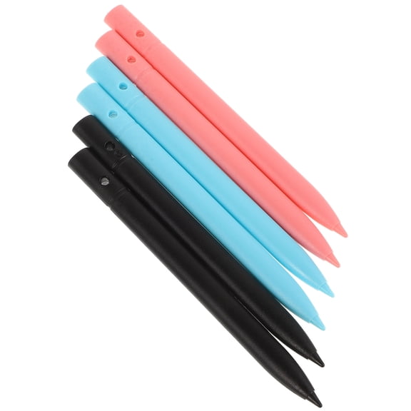 KAKOWELY 6Pcs Lcd Stylus Pen For Kids Stylus Portable And Lightweight Assorted Color