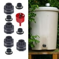 Garden Bulkhead Spigot Kits, Rain Barrel Connector Kits, Universal