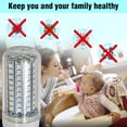 thumbnail image 4 of E27 10W LED UV Lámpara germicida UVC Esterilizador Luz Bombilla de maíz AC 220-240V Lamparas Tmvgtek Para estrenar, 4 of 9
