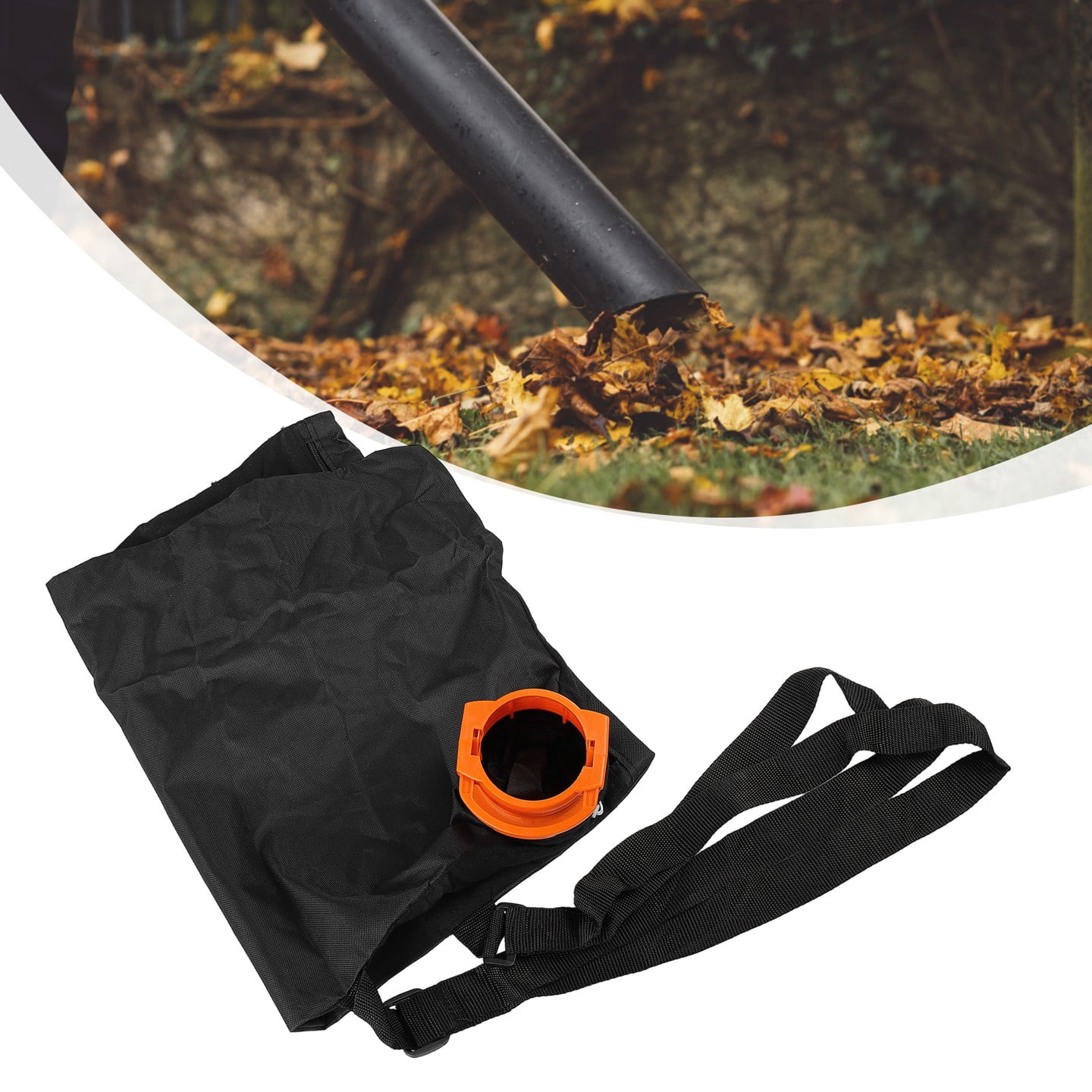 Sac De Rechange Pour Souffleur/Aspirateur Worx WG500, WG501, WG502, WG508 - Capacité 37 Litres, Installation Facile - 10