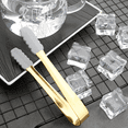 thumbnail image 5 of Pinzas para hieloAcero inoxidablePinzas para cubitos de hielo con dientesPala para hieloPala para cubitos de hieloPinza para buféPala para caramelosComidaCocinaPinzas para servir, 5 of 5