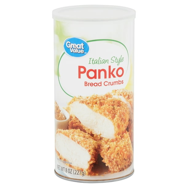 Great Value Italian Style Panko Bread Crumbs 8 Oz Walmart Com Great Value Italian Style Panko Bread Crumbs 8 Oz Walmart Com