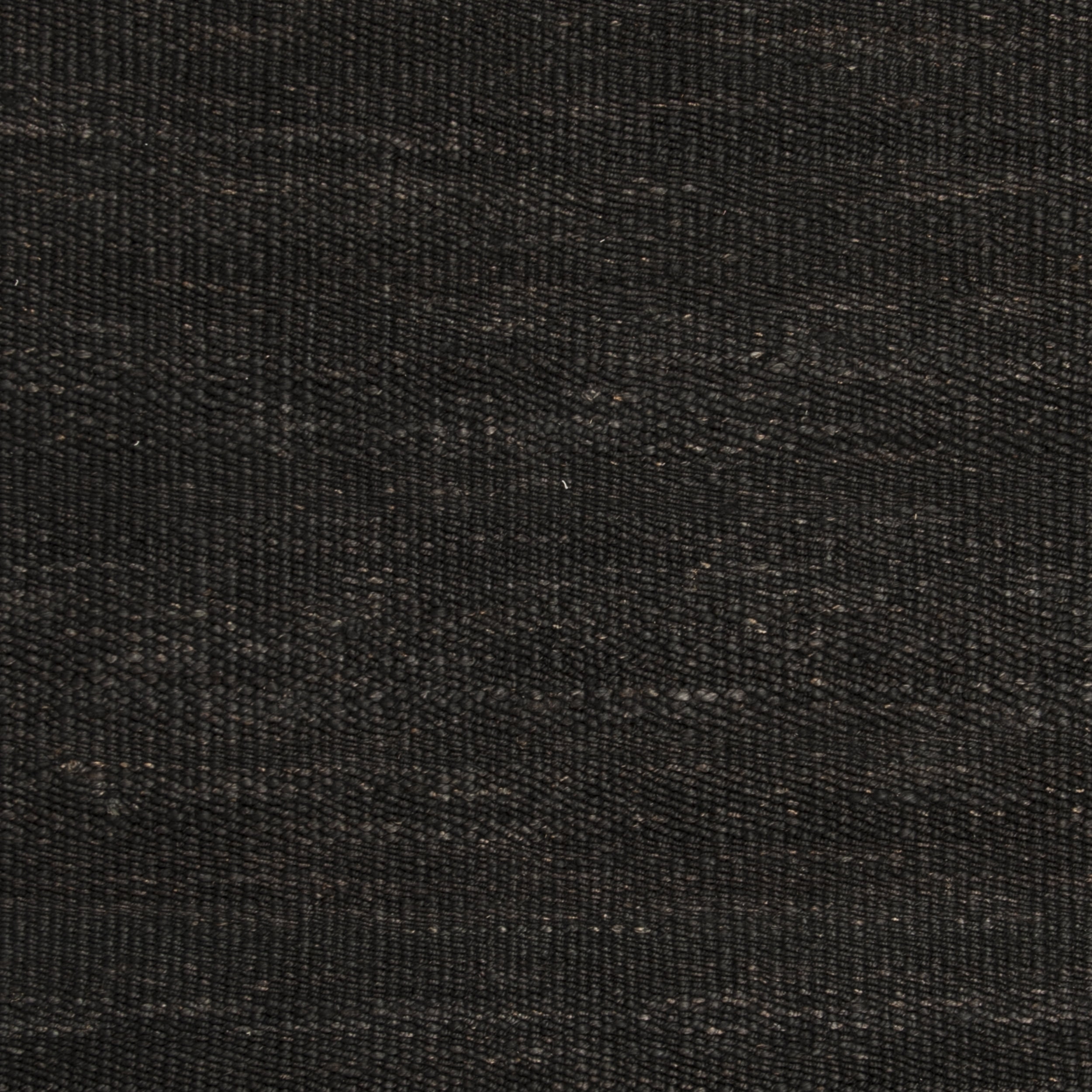 SAFAVIEH Natural Fiber Clara Braided Jute Area Rug, Black, 4' x 4' Square