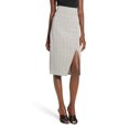 thumbnail image 1 of WAYF Gray Green Faux Wrap Pencil Skirt Size M, 1 of 1