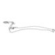thumbnail image 5 of Colgante Yinane Gota Cristal con Cadena Larga oro rosa Plata antigua, 5 of 8