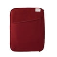 thumbnail image 2 of pitrice Tablet Sleeve Bag Laptop Pouch Soft Computer Handbag Notebook Keyboard Storage Zipper Closure Mouse Organizer Business Wine red 13.3-14inch, 2 of 7
