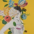 thumbnail image 2 of Iafrate, Sandra 12x12 White Modern Wood Framed Museum Art Print Titled - Lady Florals III, 2 of 4