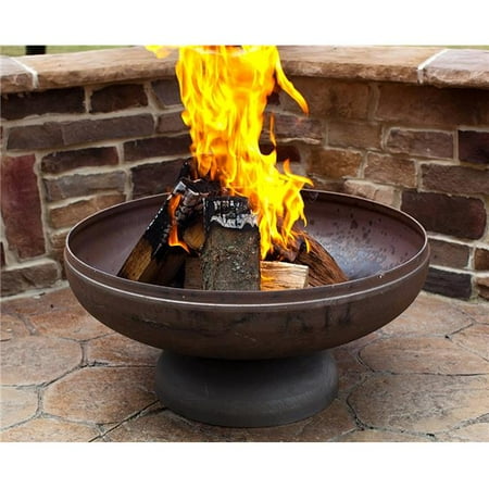 Ohio Flame Of42lty Ce 42 Dia Liberty Natural Steel Celtic Base
