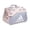 Gray Sandy Pink White, variant on adidas Diablo Small Duffel Bag Color: Gray Sandy Pink White Size: N/A