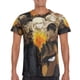 thumbnail image 5 of Nueva camiseta de manga corta con cuello redondo de verano de Berserk para hombre, 5 of 5