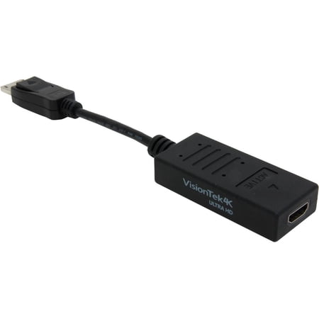 UPC: 0784090032416 | VisionTek 900692 DisplayPort to HDMI (4K) Active Adapter (M/F)