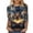A138 Multicolor, variant on Xdegoge Women's Magic Spellbook Graphic Tees Halloween Shirts 3/4 Sleeve Crewneck Casual Fall Tops Starlight Witch Print Comfortable Pullover for Autumn Festival Wear