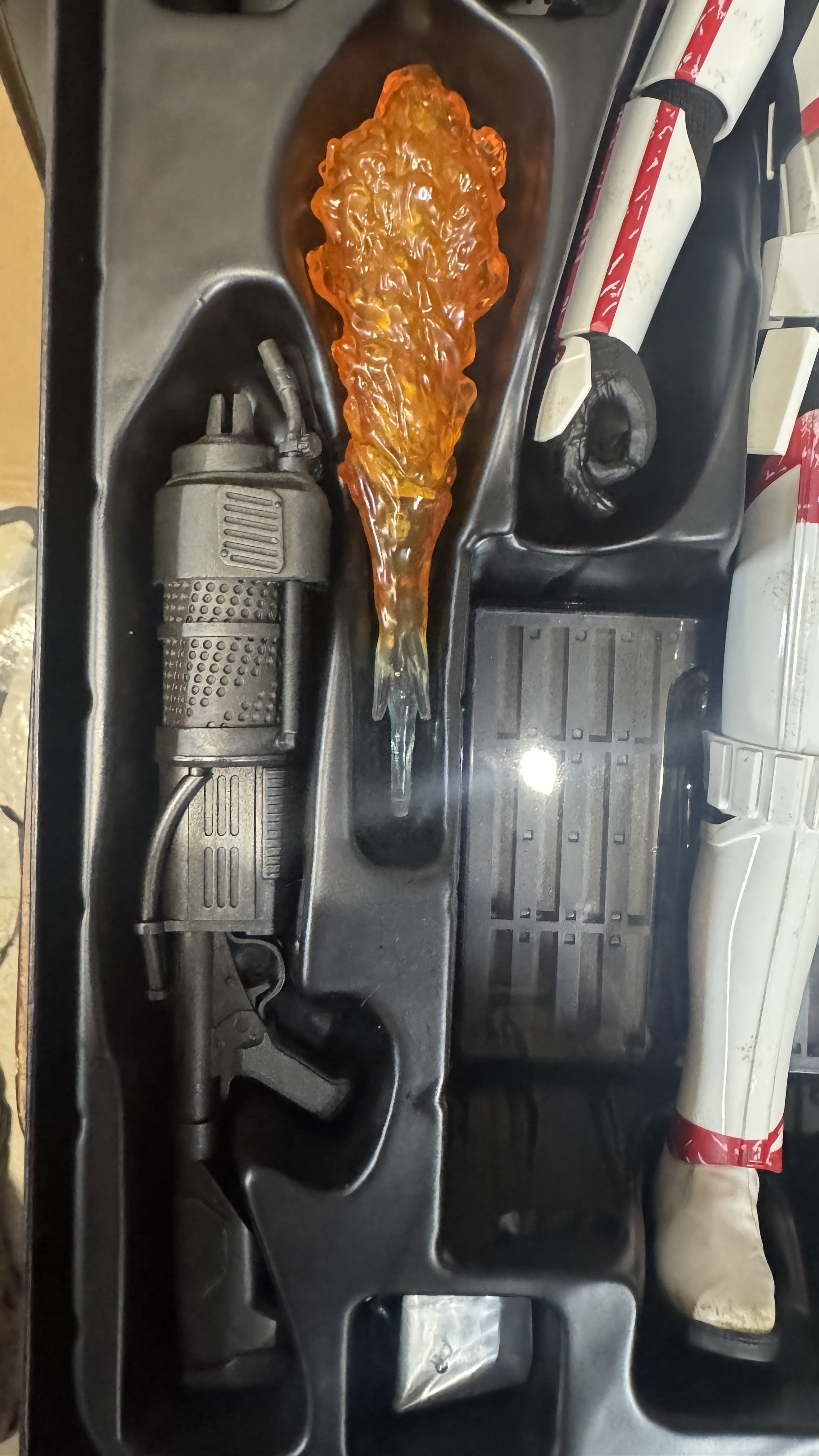 Pre-Owned Star Wars The Mandalorian Incinerator Stormtrooper Collectible Figure