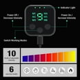 thumbnail image 5 of EMS Muscle Stimulator Abdominal Toning Belt Fitness Massager Training Gear Waist Ab Trainer Waist Trainer  Body Slimming Shaping (black), 5 of 7