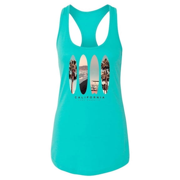 Surf Paradise California. Tank Women -Image by Shutterstock, Female Large