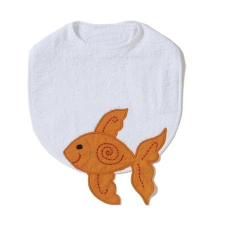 The Little Acorn Happy Bib - "Goldfish"