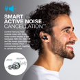 thumbnail image 4 of Auriculares Bluetooth JLab JBuds Air ANC negros con cancelación de ruido, 4 of 5