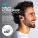 thumbnail image 4 of Auriculares Bluetooth JLab JBuds Air ANC negros con cancelación de ruido, 4 of 6