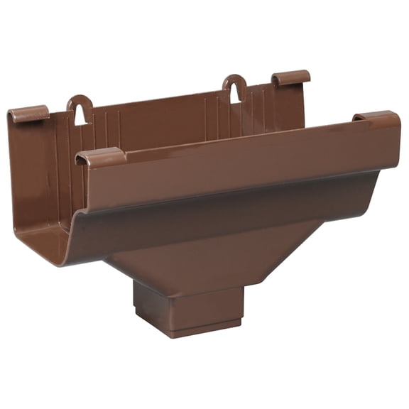 Amerimax Home Products Drop Outlet M1506 - Maintenance Free - 5 In, Brown, Plastic
