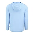 thumbnail image 3 of Men's-Cutter & Buck  Powder Blue Vancouver Whitecaps FC Coastline Epic Comfort Eco Long Sleeve Recycled Hooded Shirt, 3 of 3