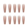 thumbnail image 2 of 24Pcs Extra Long Press on Fake Nails, Pure Color False Nails Glossy Artificial Acrylic Nails for Women & Girls(Nude Pink) O10Nude Pink 0.04 Fl Oz (Pack of 24), 2 of 4