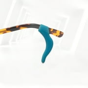 Anti-Slip Glasses Grips, Silicone Ear Hooks for Eyeglasses Sunglasses, Non Slip Retainer Black