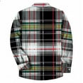 thumbnail image 4 of Cowsor Boy Button Down Shirt Kid Flannel Shirt Toddler Buffalo Plaid Shirt Boys Western Shirts Long Sleeve Shirt, 4 of 4
