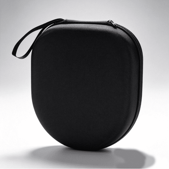 Large EVA Headphone Storage Case – Portable Hard Shell Carrying Bag with Mesh Pocket for Over-Ear & On-Ear Headphones