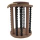 thumbnail image 1 of LINTERNA DECORATIVA ZENSE ROCHE DE MADERA CAFÉ CON NEGRO multicolor, 1 of 3