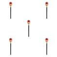 thumbnail image 3 of Qarigey Cetro Fancy King's Scepters Retro Vintage Plastic Cosplay Props Bastón Halloween Dress Up Accesorio Kids Gold Red King's Scepter Type2 NO2, 3 of 6